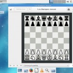 Kademar 5 Khronos con el juego de ajedrez arrancado
