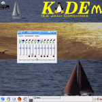 Kademar/k-demar 1.2 con aplicación de mezclador de sonido abierto